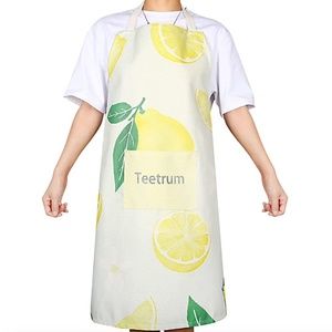 NEW Cute Waterproof Cooking Apron with Pockets for Adults